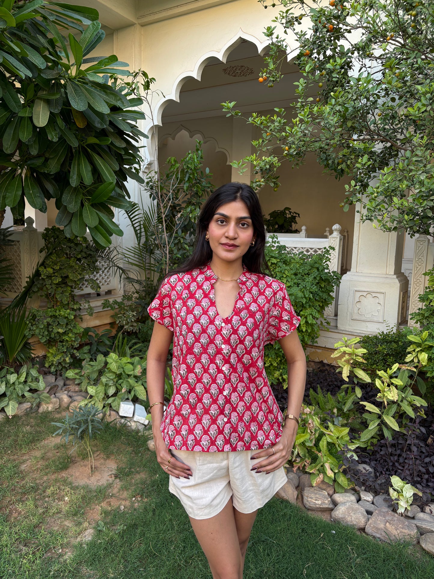 Gulaab Short Top