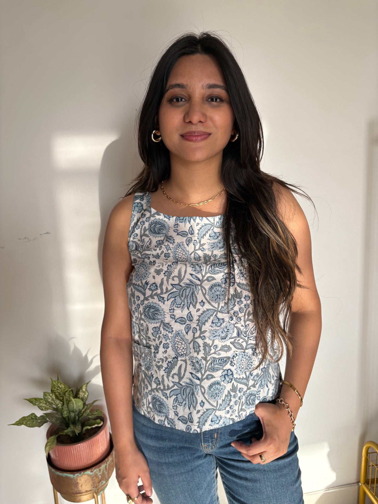 Azure Garden Top