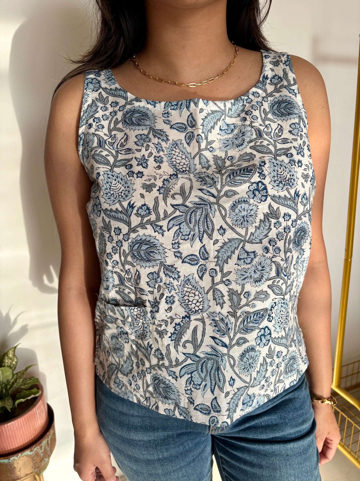 Azure Garden Top