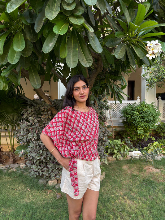 Gulaab Tie Top