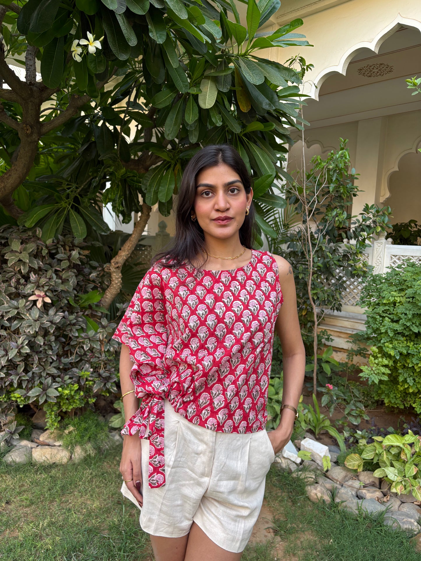 Gulaab Tie Top